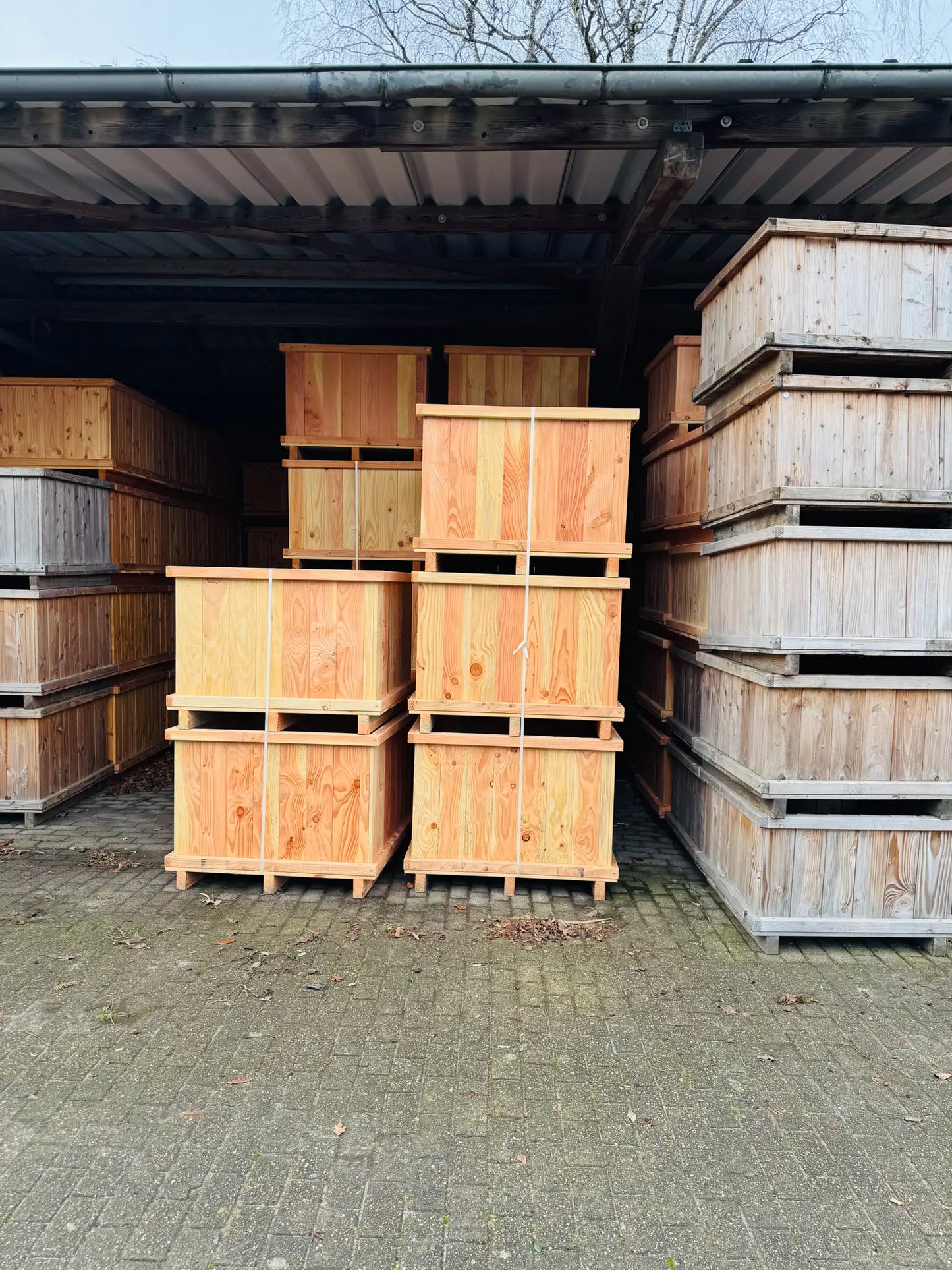 Holzgefässe aus Lärche