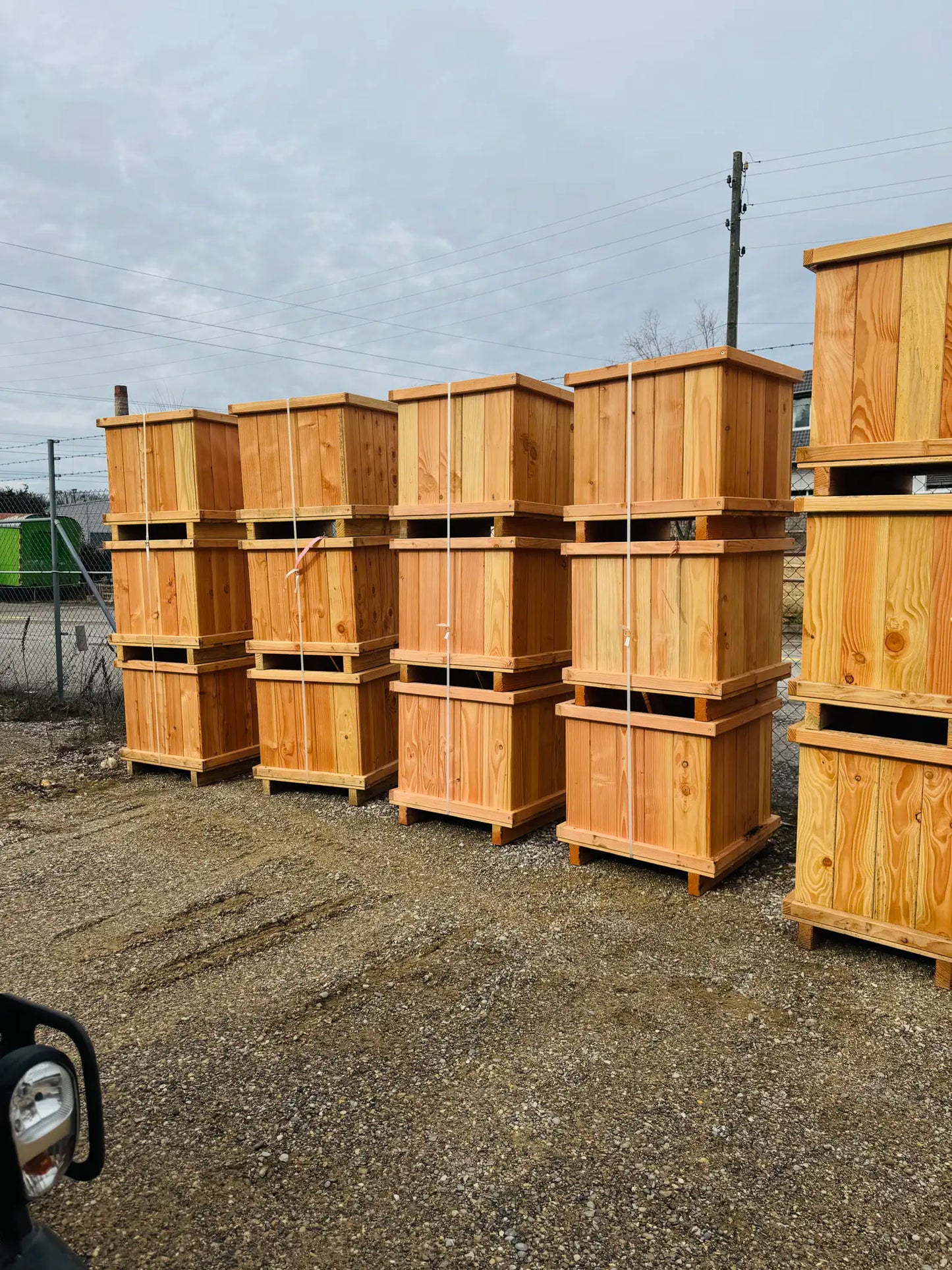 Holzgefässe aus Lärche